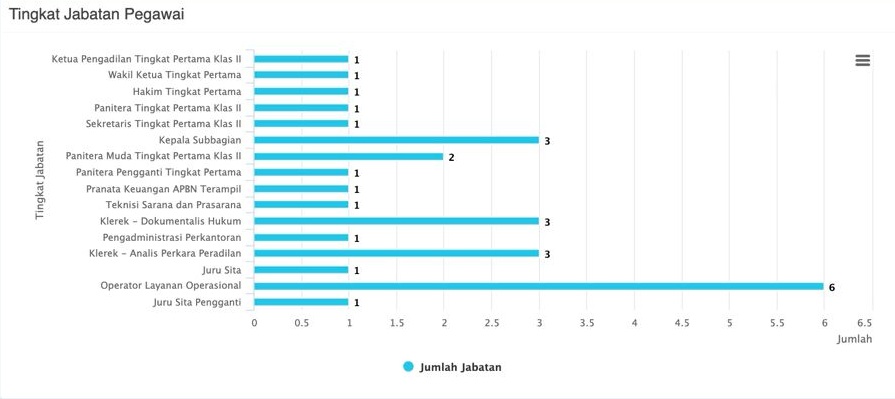 2025 Statistik Berdasarkan Jabatan